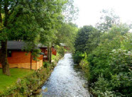 Lodges along the beck