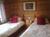 The nicely sized twin room